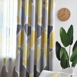 Gordijn Op Maat Gemaakt Gordijn In Scandinavische Stijl Marmerpatroon