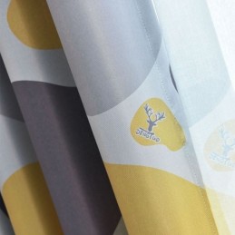 Gordijn Op Maat Gemaakt Gordijn In Scandinavische Stijl Marmerpatroon