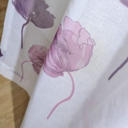 Moderne Minimalistische Voile Gordijn Op Maat Gemaakt Gordijn Lotusblad Paarse Slaapkamer