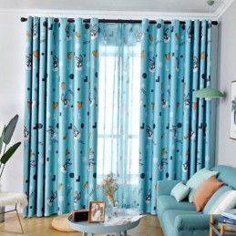 Verduisteringsgordijn Op Maat Gemaakt Gordijn Cartoon Bedrukt Kinderkamer