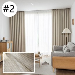Gordijnen Met Hoge Precisie, Verduisterend, Woonkamer, Slaapkamer, Hotel, Effen Kleur