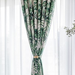 Moderne Gordijnen Op Maat Gemaakt Gordijnplanten Print Home