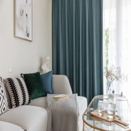 Vlas Verduisteringsgordijn Op Maat Gemaakt Gordijn Effen Kleur Milieuvriendelijk Verduisterend