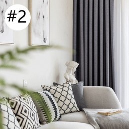 Vlas Verduisteringsgordijn Op Maat Gemaakt Gordijn Effen Kleur Milieuvriendelijk Verduisterend