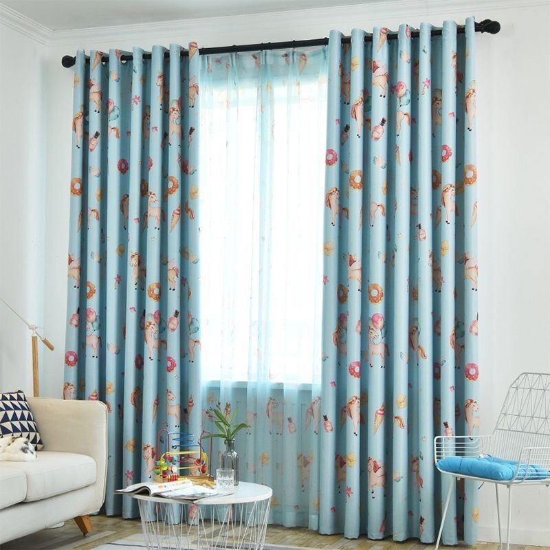 Verduisteringsgordijn Op Maat Gemaakt Gordijn Cartoon Bedrukt Kinderkamer