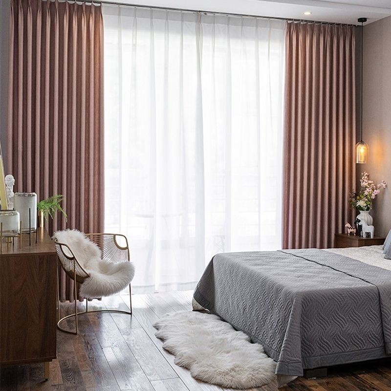 Gordijnen Op Maat Gemaakt Gordijn In Scandinavische Stijl Effen Kleur