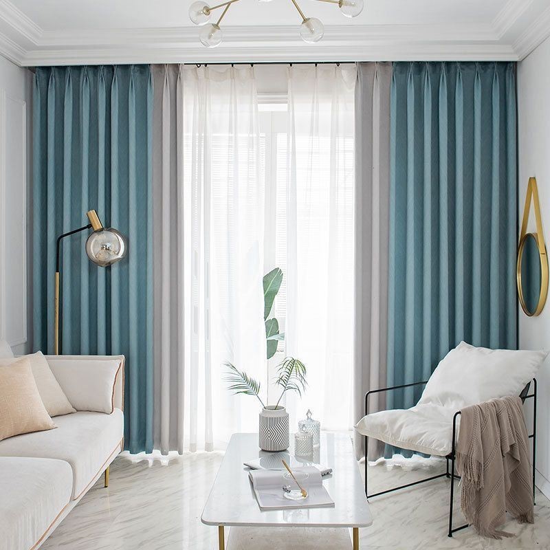 Verduisteringsgordijn Op Maat Gemaakt Gordijn Effen Kleur Raamdecoratie