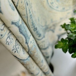 Amerikaanse Vintage Gordijn Op Maat Gemaakt Gordijn Prachtige Totem Print Woonkamer