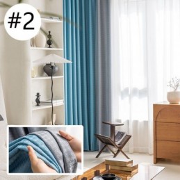 Pied-De-Poule Jacquard Gordijn Op Maat Gemaakt Verduisterend Gordijn Voor Woonkamer Slaapkamer