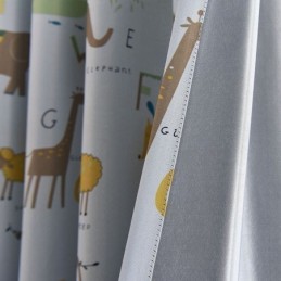 Verduisteringsgordijn Op Maat Gemaakt Gordijn Met Dierenpatronen Voor De Kinderkamer