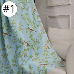 Amerikaanse Pastroal Verduisteringsgordijnen Gordijn Met Vogelprint Op Maat Gemaakt Gordijn Voor Woonkamer/Slaapkamer