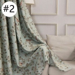 Amerikaanse Pastroal Verduisteringsgordijnen Gordijn Met Vogelprint Op Maat Gemaakt Gordijn Voor Woonkamer/Slaapkamer