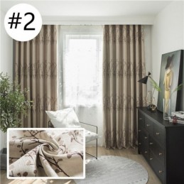 Botanisch Printgordijn Op Maat Gemaakt Gordijn Thermisch Geïsoleerd Energiezuinig