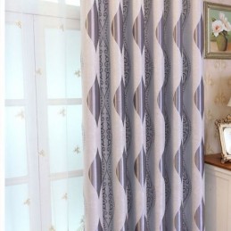 Nordic Max Verduisteringsgordijn Op Maat Gemaakt Gordijn Vine Jacquard Bedrukt Voor Slaapkamer
