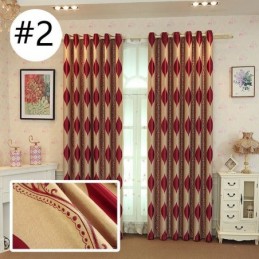 Nordic Max Verduisteringsgordijn Op Maat Gemaakt Gordijn Vine Jacquard Bedrukt Voor Slaapkamer