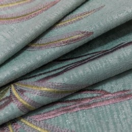 Chenille Gordijn Op Maat Gemaakt Gordijn Moderne Bloemenborduursels