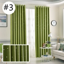 Verduisteringsgordijn Op Maat Gemaakt Gordijn Effen Kleur Holle Ster