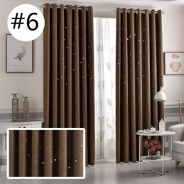 Verduisteringsgordijn Op Maat Gemaakt Gordijn Effen Kleur Holle Ster