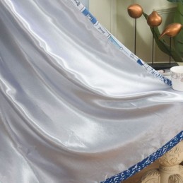 Nieuwe Kasteel Bedrukte Gordijnen Europese Raamgordijnen Voor Woonkamer/Slaapkamer