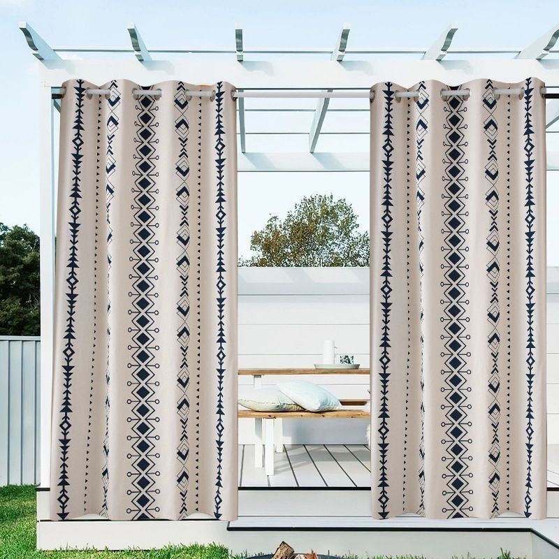 Waterdichte Buitengordijnen, Warmtewerende Gordijnen, Op Maat Gemaakt Gordijn Voor Patio, Pergola, Veranda