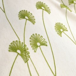 Modern Gordijn Op Maat Gemaakt Gordijn Katoen Linnen Verse Blad Borduurwerk