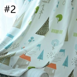 Gordijn Op Maat Gemaakt Gordijn Bos Bedrukt Raam