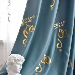 Verduisteringsgordijn Op Maat Gemaakt Gordijn In Scandinavische Stijl Met Karakterpatroon