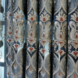 Chenille Gordijn Op Maat Gemaakt Gordijn Europese Stijl Raamdecoratie Woonkamer