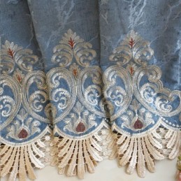 Chenille Gordijn Op Maat Gemaakt Gordijn Europese Stijl Raamdecoratie Woonkamer