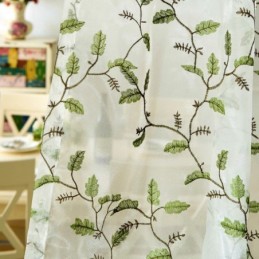 Geavanceerd Maatwerkborduurpatroon Voor Amerikaanse Pastorale Gordijnen