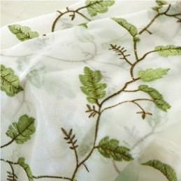 Geavanceerd Maatwerkborduurpatroon Voor Amerikaanse Pastorale Gordijnen