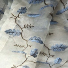 Geavanceerd Maatwerkborduurpatroon Voor Amerikaanse Pastorale Gordijnen