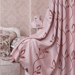 Verduisterende Gordijnen Met Bladprint Voor De Woonkamer