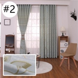 Verduisterende Gordijnen Met Bladprint Voor De Woonkamer