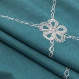 Modern Gordijn Op Maat Gemaakt Gordijn Katoen Ruitvormig Rooster