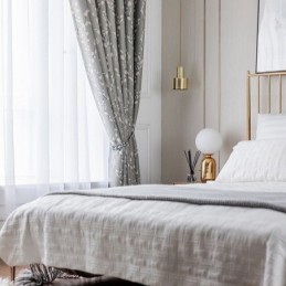 Modern Gordijn Op Maat Gemaakt Gordijn Met Bloemenprint Voor Thuis