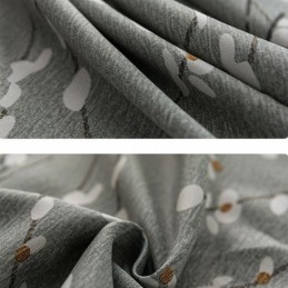 Modern Gordijn Op Maat Gemaakt Gordijn Met Bloemenprint Voor Thuis