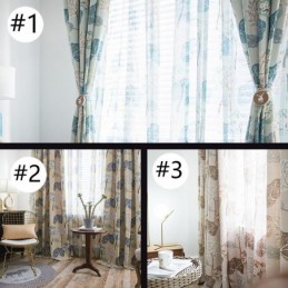 Modern Gordijn Op Maat Gemaakt Gordijn Katoen Print Bomen