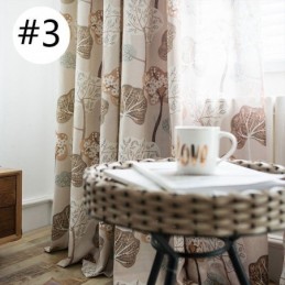 Modern Gordijn Op Maat Gemaakt Gordijn Katoen Print Bomen