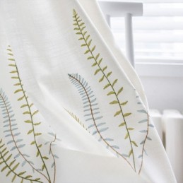 Nordic Gordijn Op Maat Gemaakt Gordijnbladpatroon Home