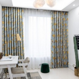 Modern Gordijn Op Maat Gemaakt Gordijn Bloemenprint Home