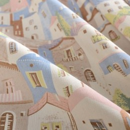 Nordic Gordijn Op Maat Gordijn Katoen Stad Bedrukt