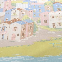 Nordic Gordijn Op Maat Gordijn Katoen Stad Bedrukt