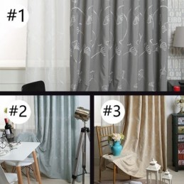 Nordic Gordijn Op Maat Gordijn Katoenen Blad Borduurwerk