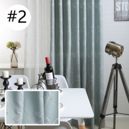 Nordic Gordijn Op Maat Gordijn Katoenen Blad Borduurwerk