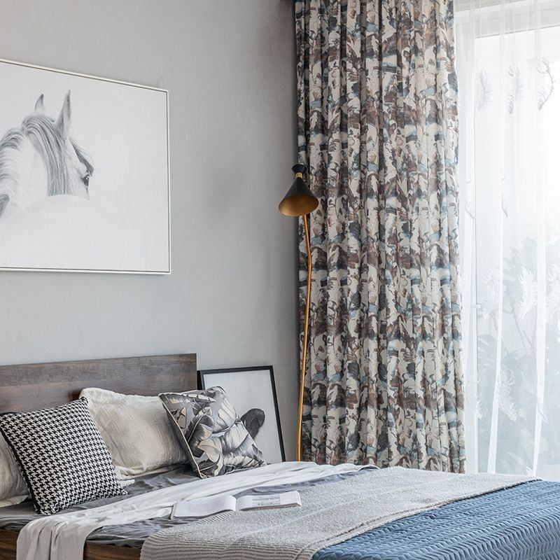 Modern Gordijn Op Maat Gemaakt Gordijn Katoen Eenvoudige Stijl