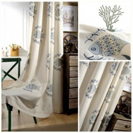 Geborduurd Verduisteringsgordijn Op Maat Gemaakt Gordijn Kinderkamer Minimalistische Verduistering