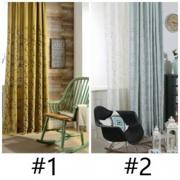 Verduisteringsgordijn Op Maat Gordijn Katoen Linnen Borduurwerk Tarwe