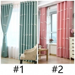 Nordic Gordijn Op Maat Gordijn Minimalistisch Bloemenborduurwerk