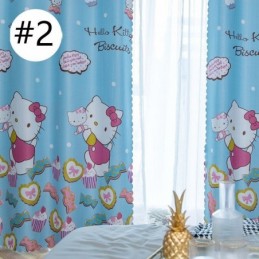 Schattige Verduisteringsgordijnen Met Stoffen Gordijnen Met Kattenprint